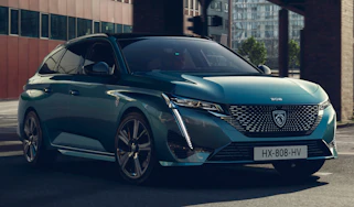 New 2022 Peugeot 308 SW plug-in hybrid estate
