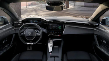 New 2022 Peugeot 308 SW plug-in hybrid estate interior