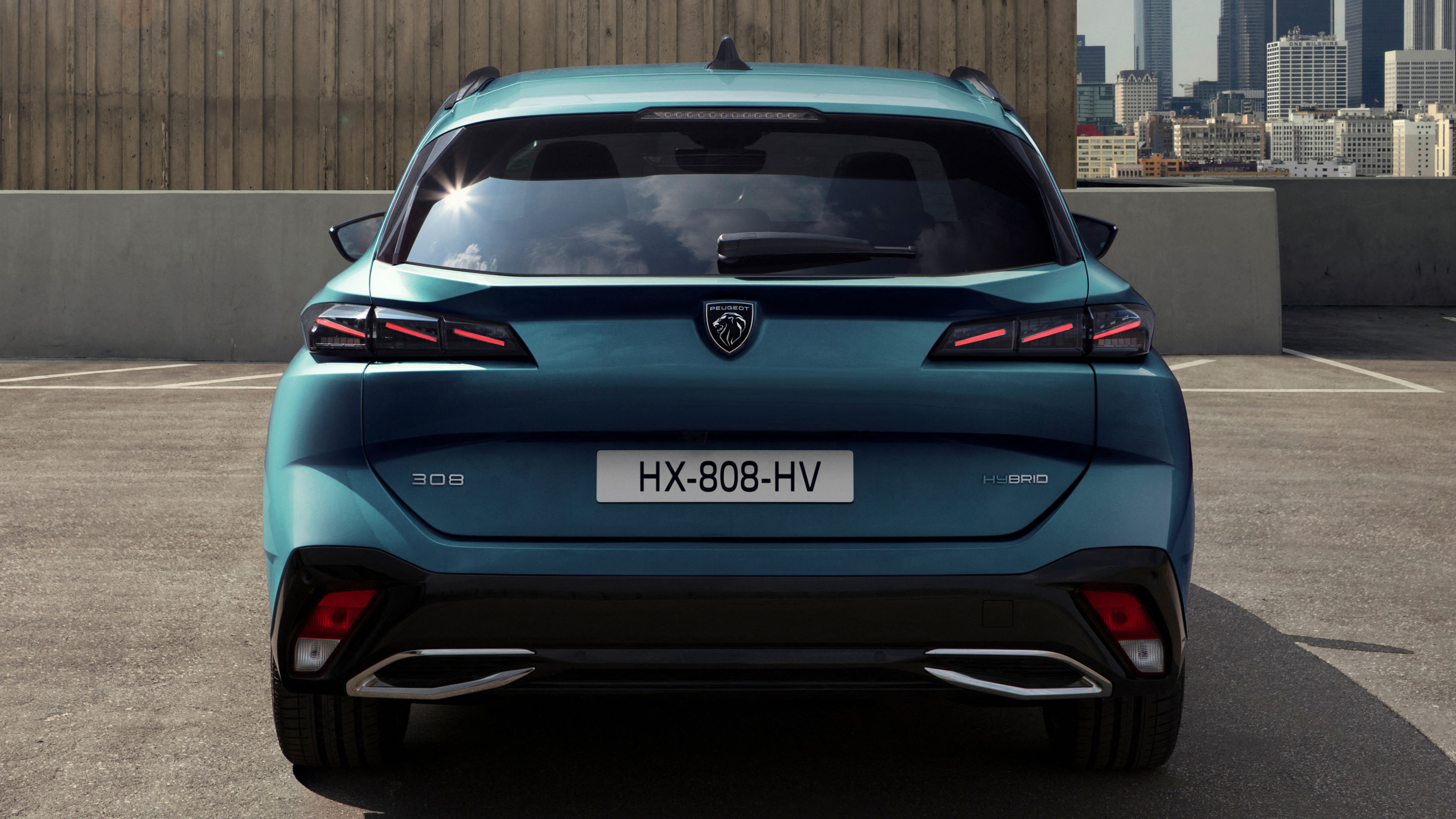 New 2022 Peugeot 308 SW plug-in hybrid estate