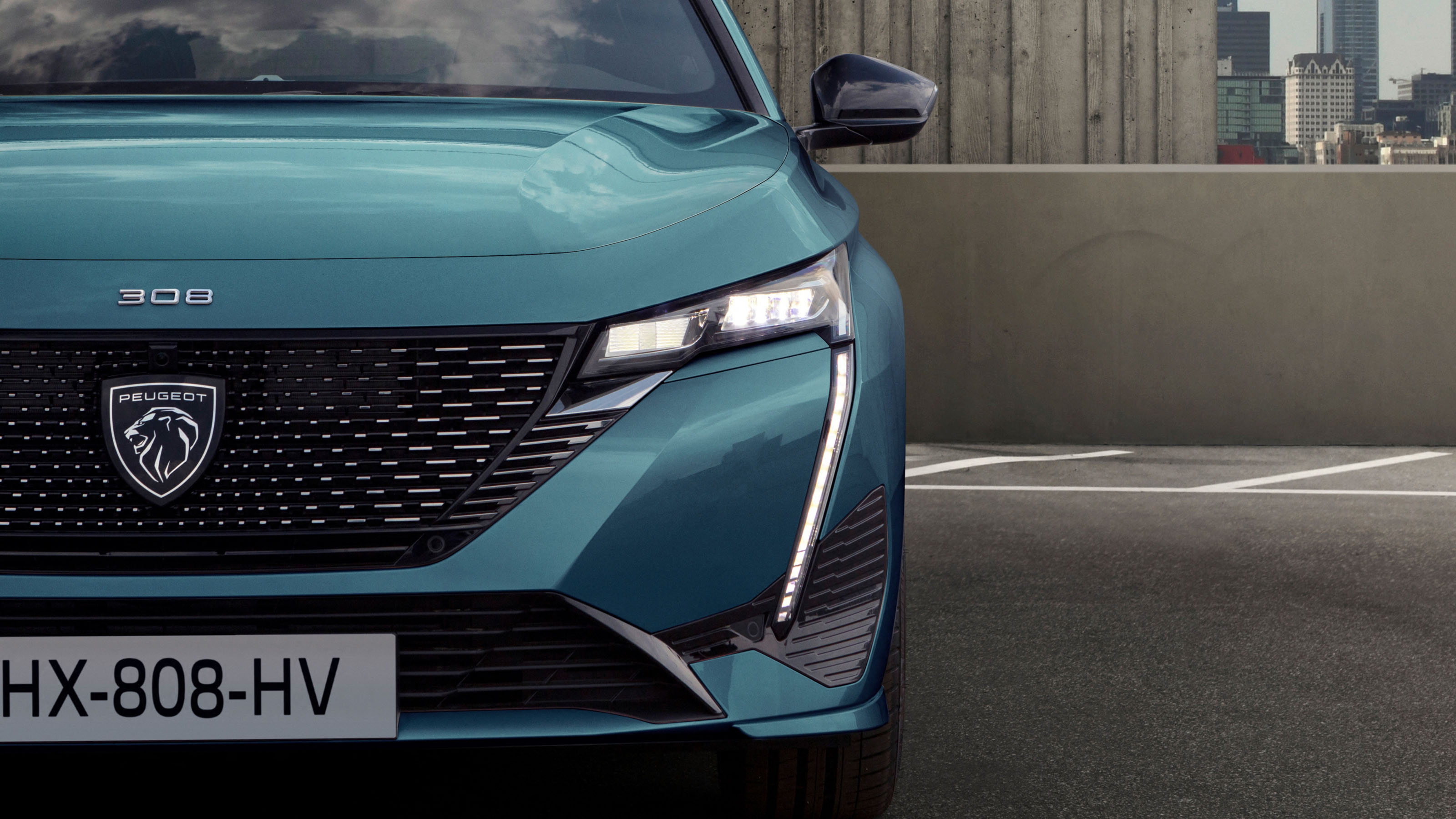 New 2022 Peugeot 308 SW plug-in hybrid estate