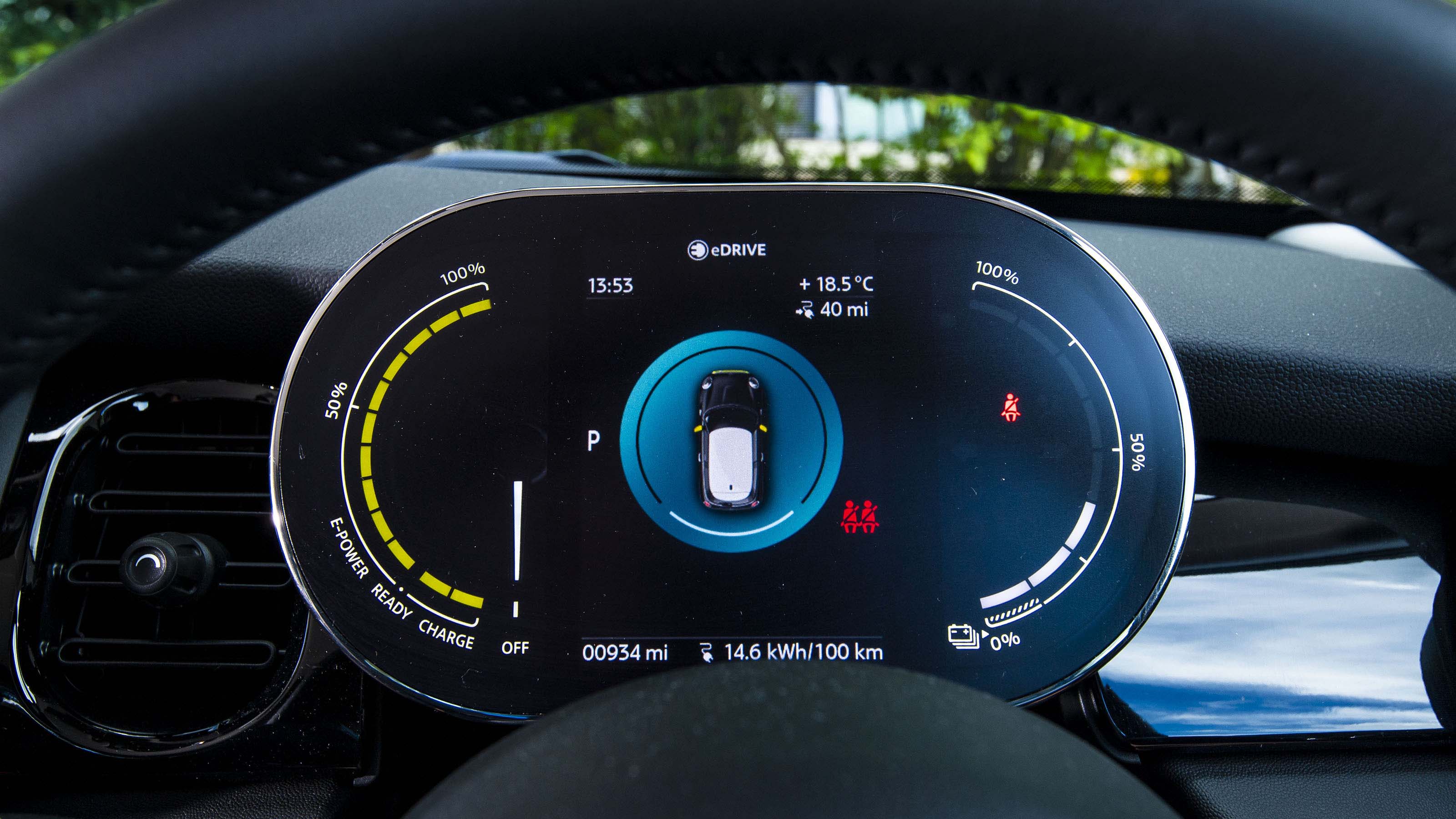 MINI Electric - dials