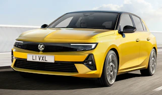 New Vauxhall Astra