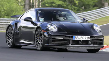 Hybrid Porsche 911 spy shot