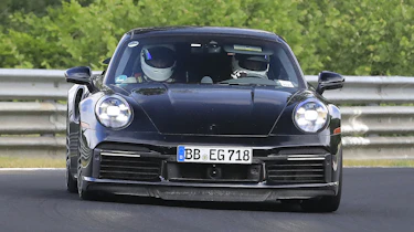 Hybrid Porsche 911 spy shot