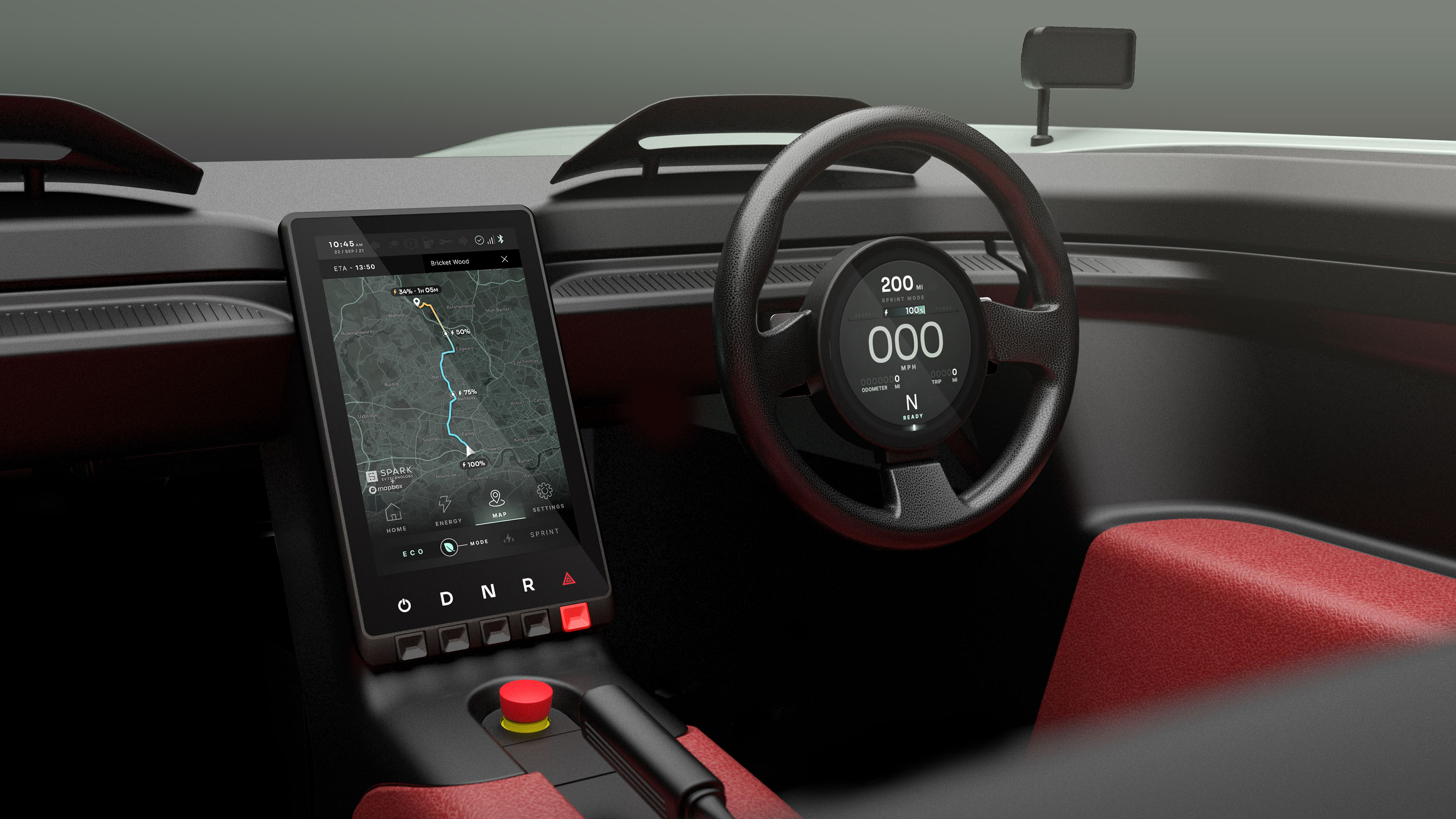 Aura electric roadster concept