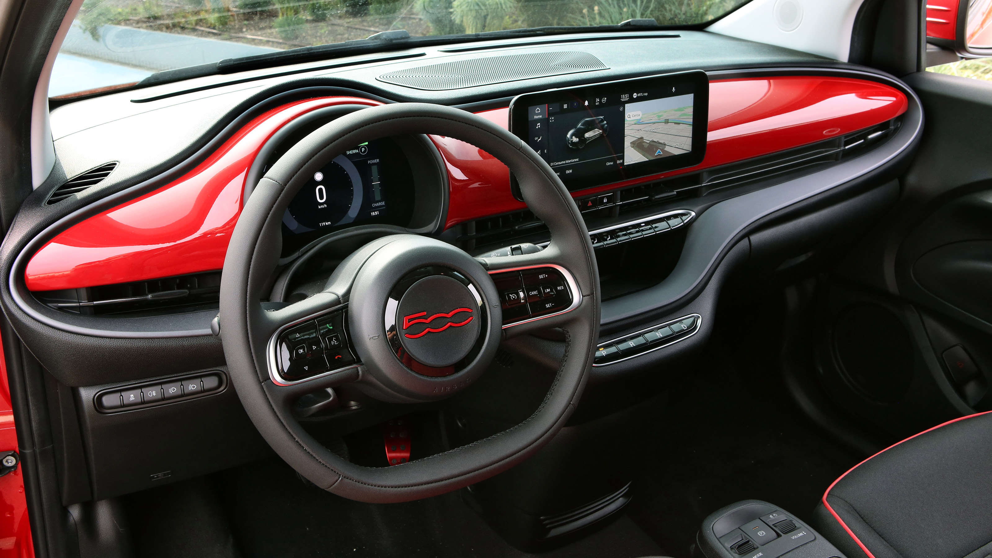 New Fiat 500(RED)