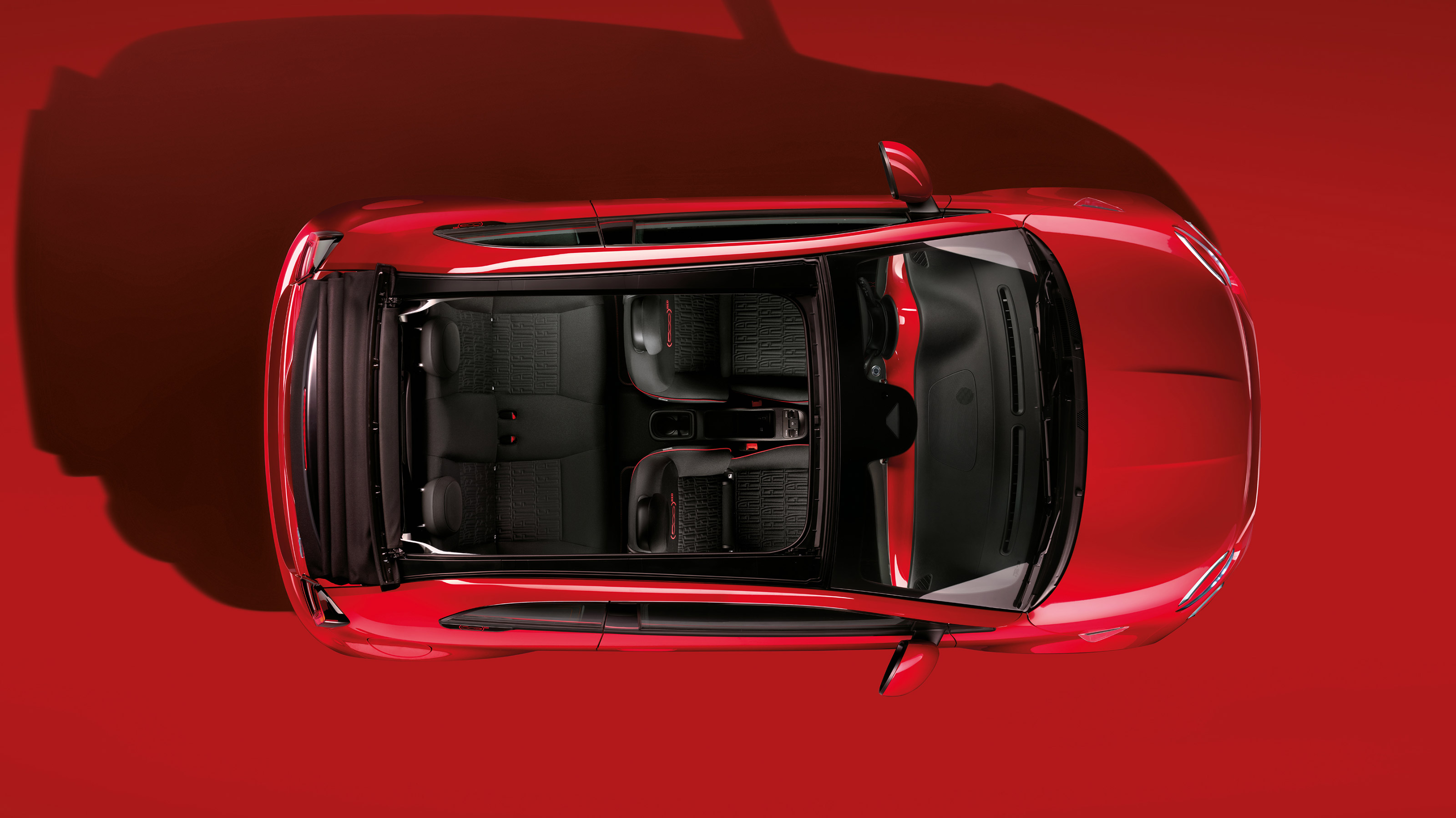 New Fiat 500(RED)