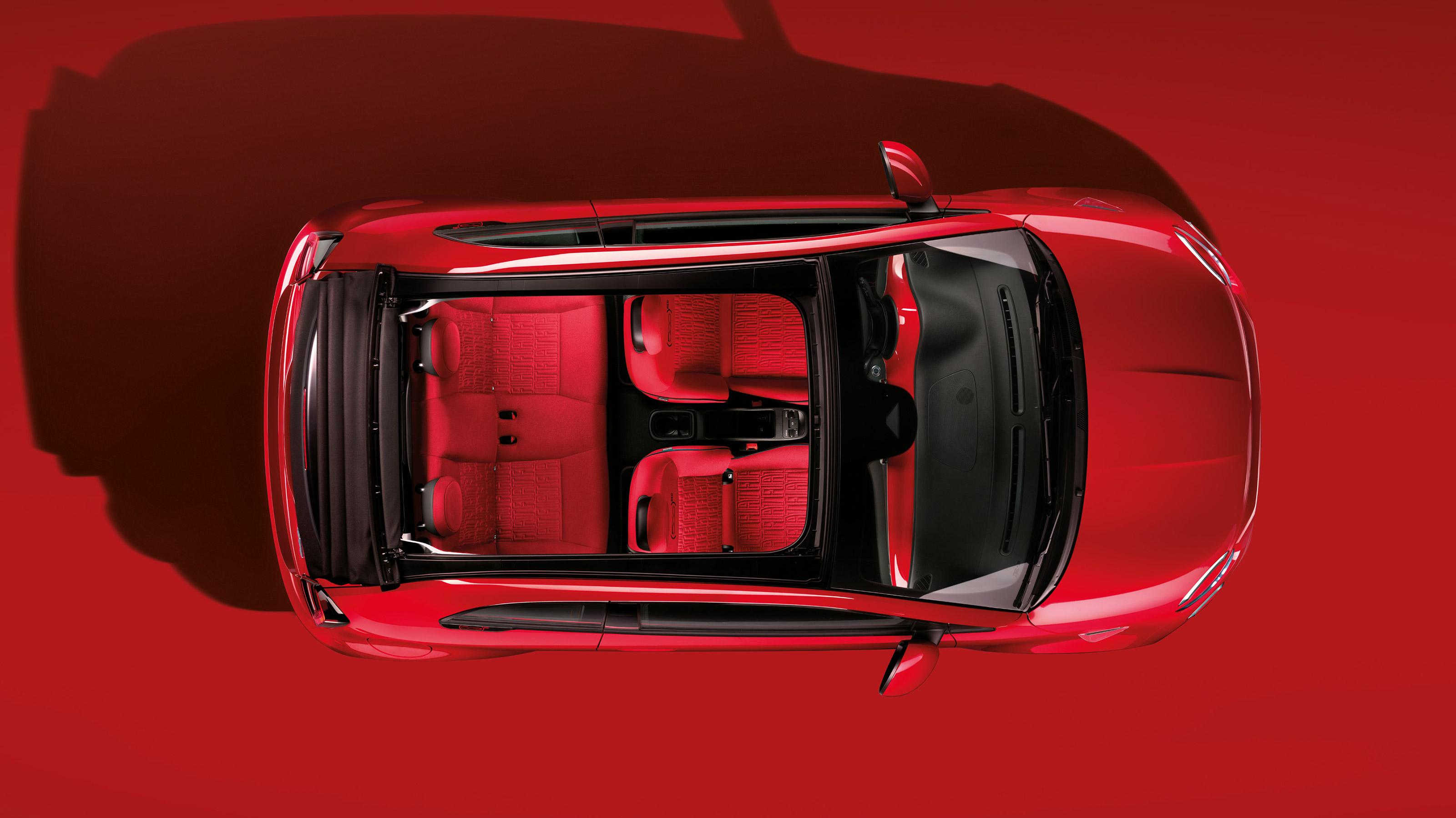New Fiat 500(RED)