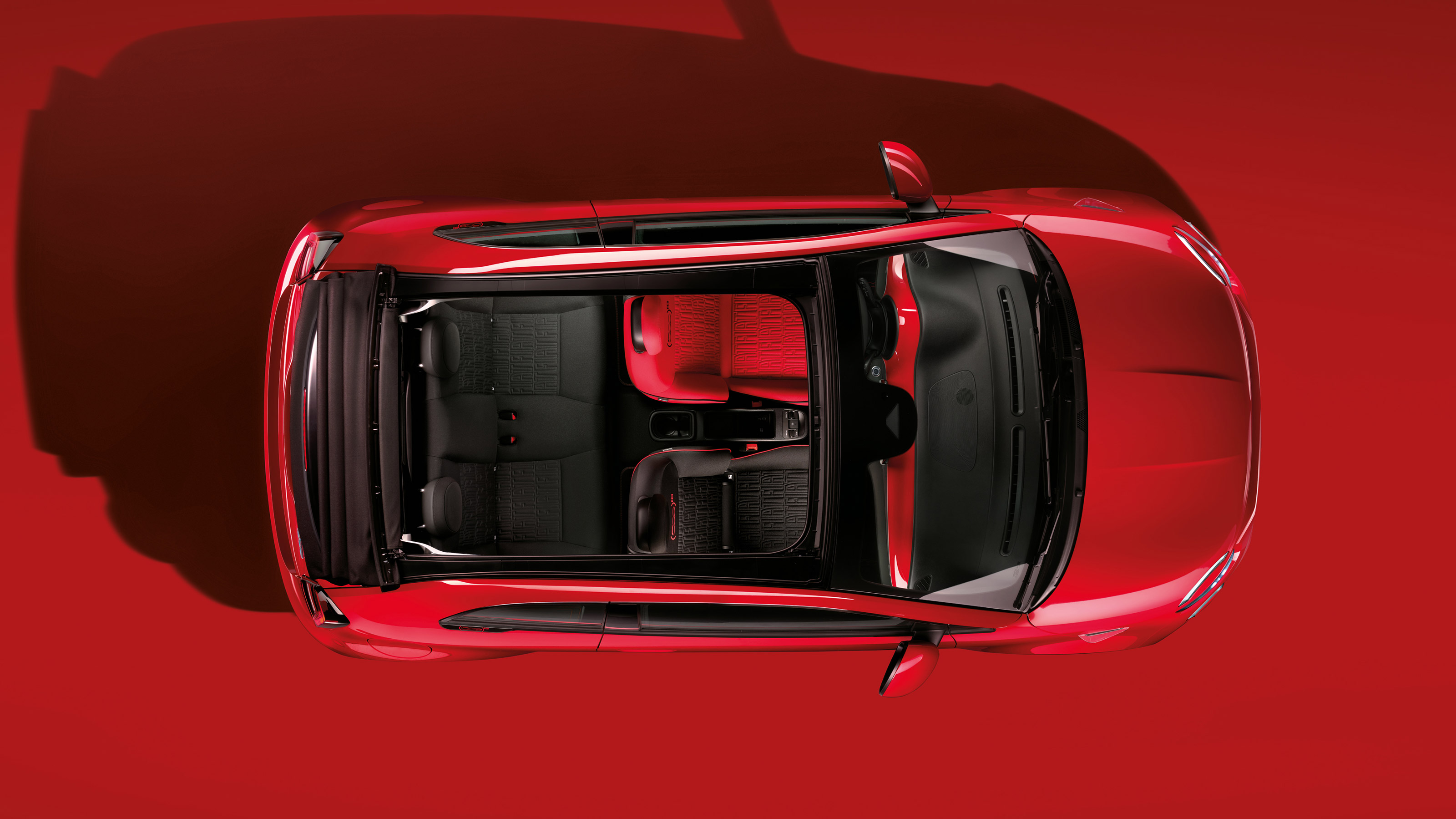 New Fiat 500(RED)