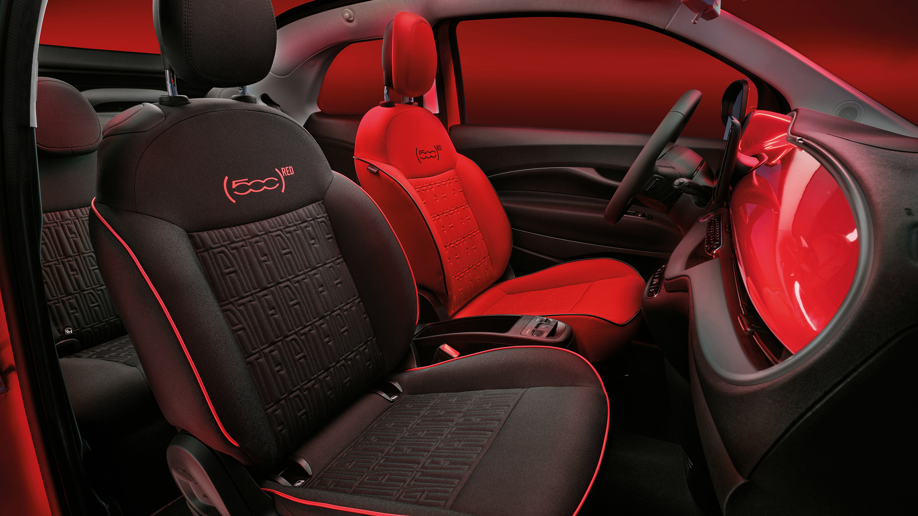 New Fiat 500(RED)