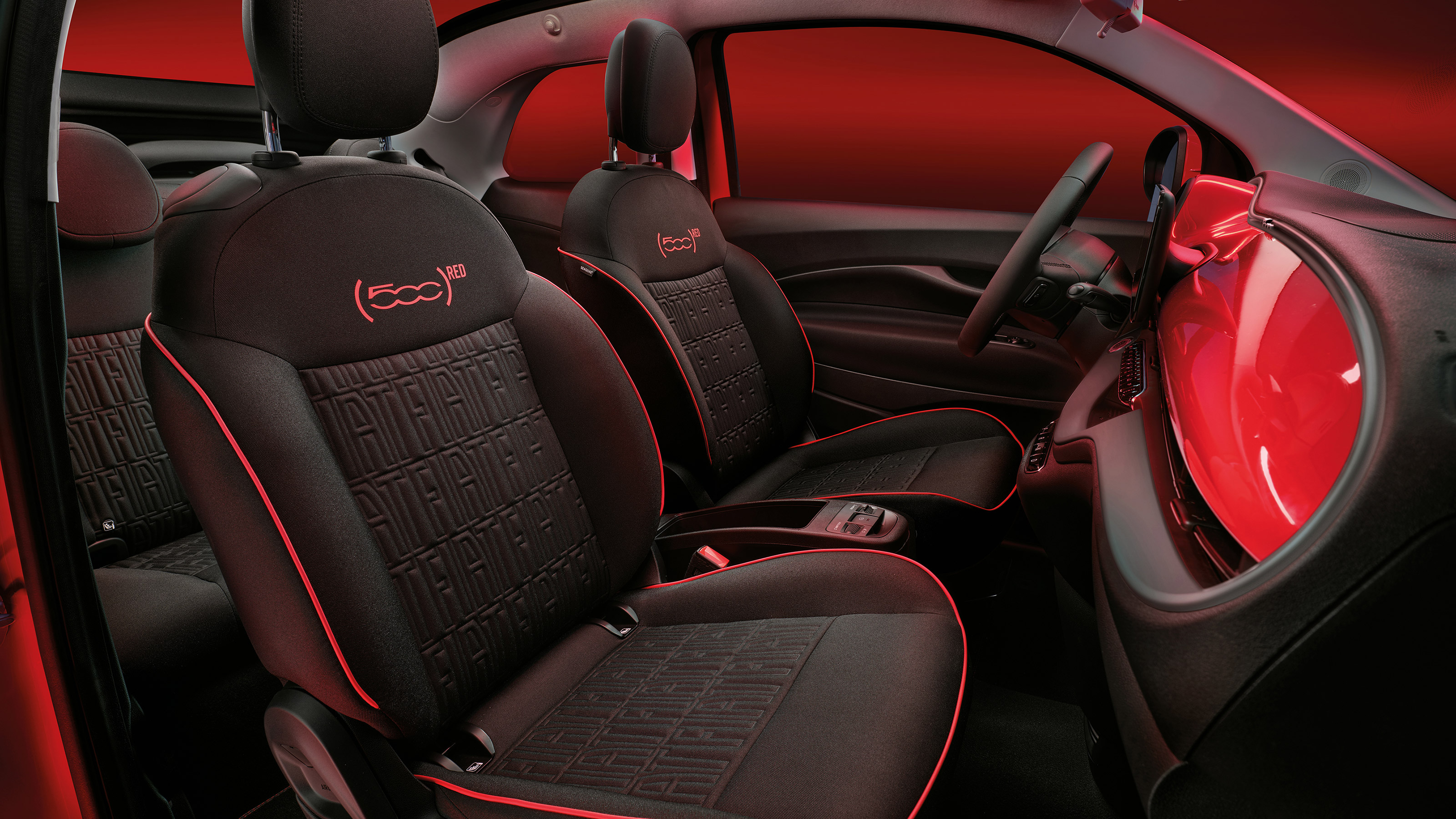 New Fiat 500(RED)