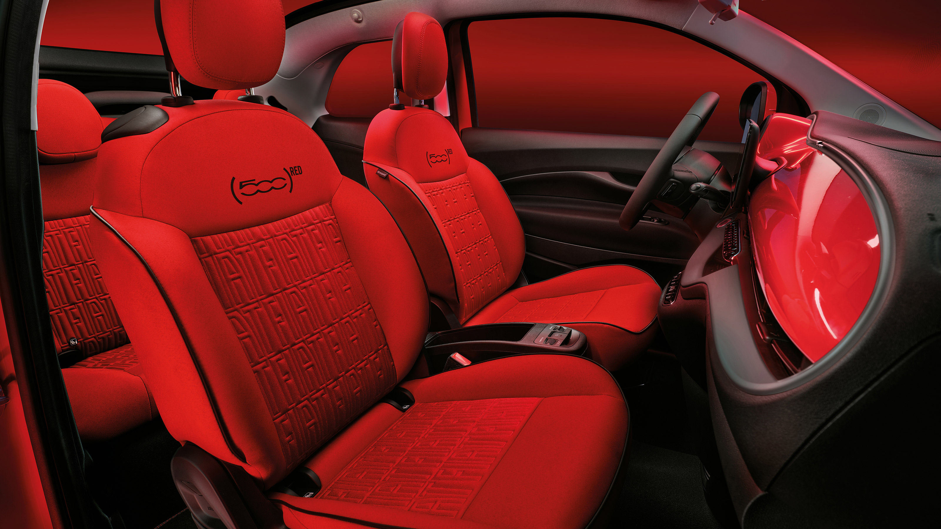 New Fiat 500(RED)