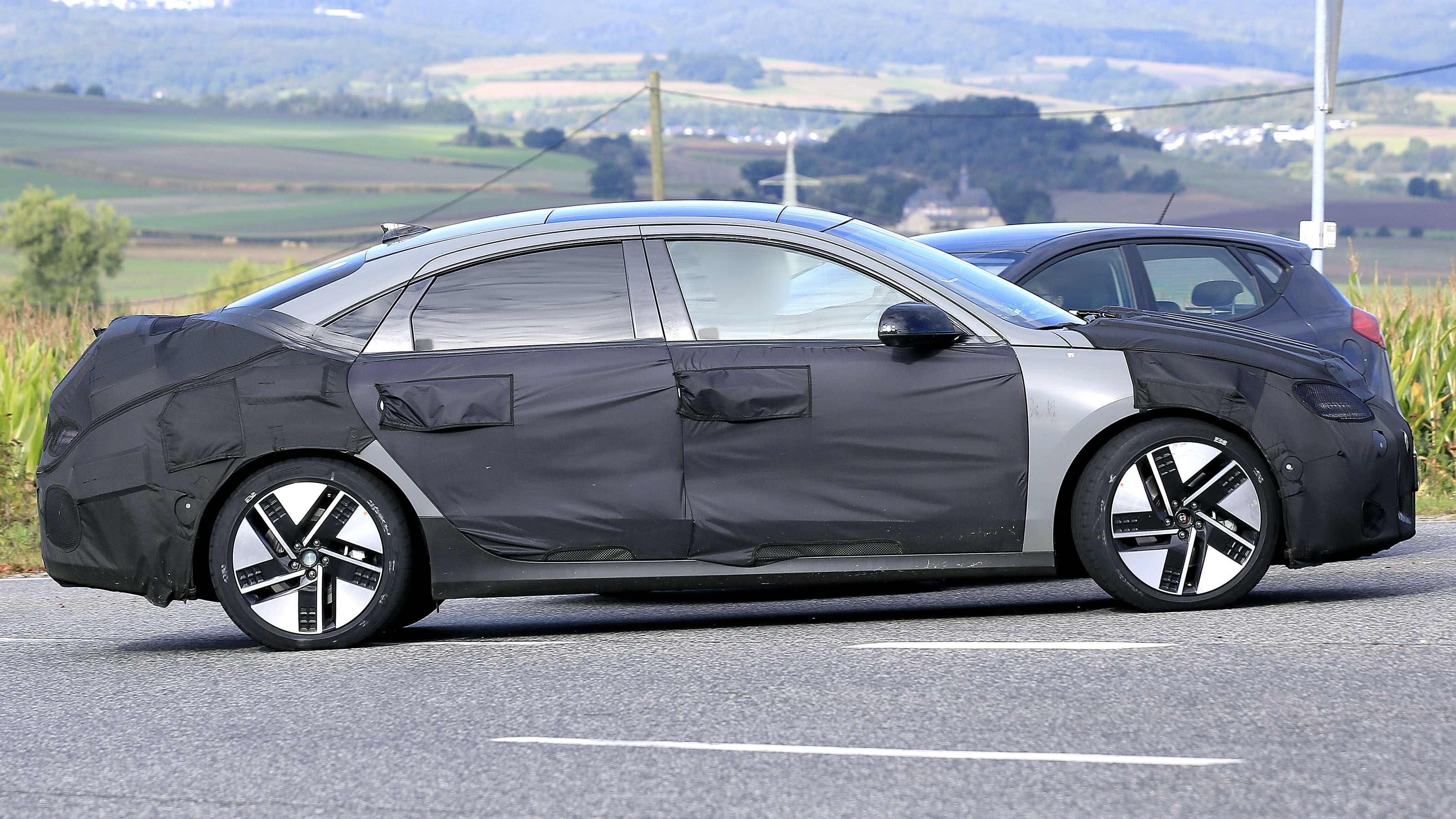 Hyundai Ioniq 6 spied testing