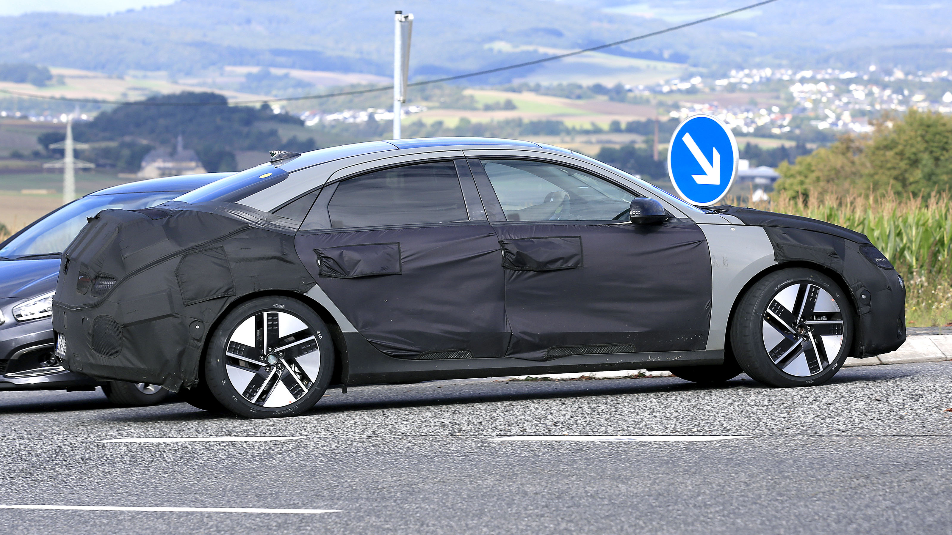 Hyundai Ioniq 6 spied testing