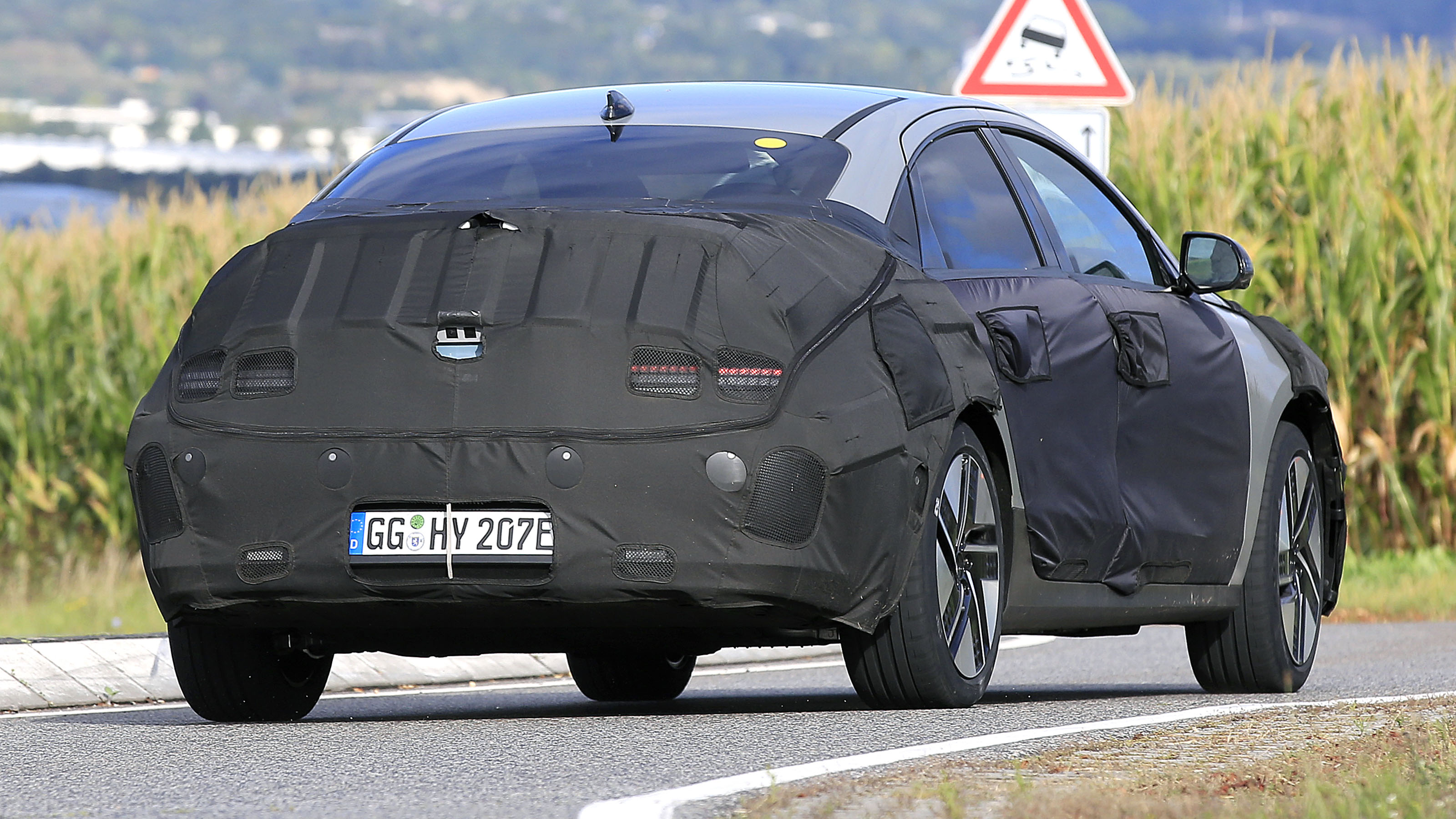 Hyundai Ioniq 6 spied testing