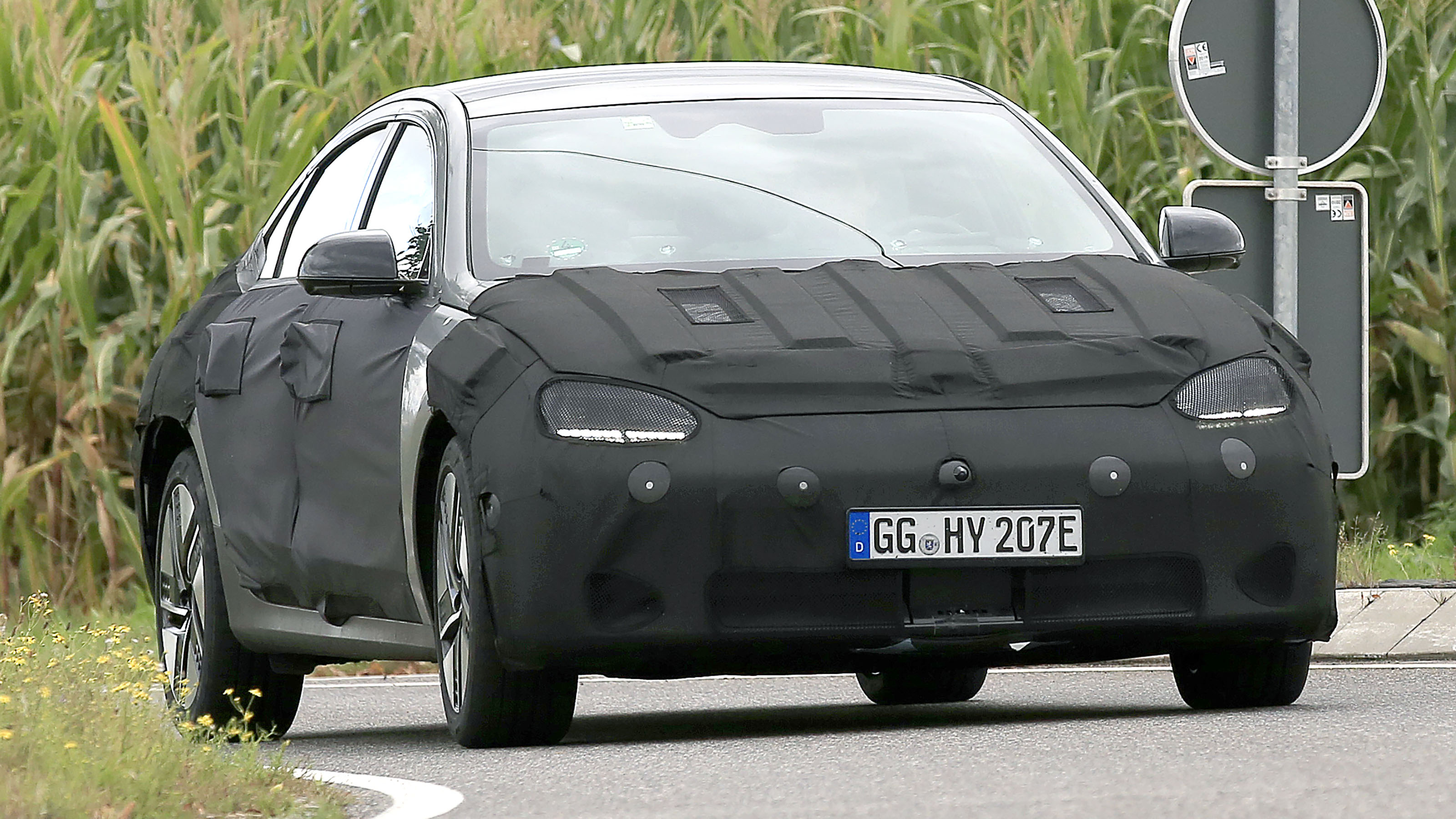 Hyundai Ioniq 6 spied testing