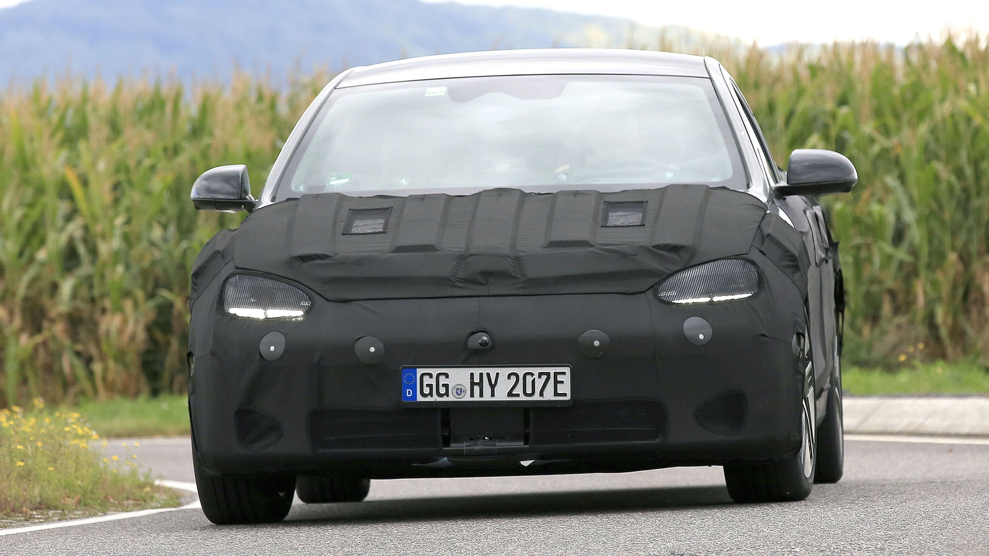 Hyundai Ioniq 6 spied testing