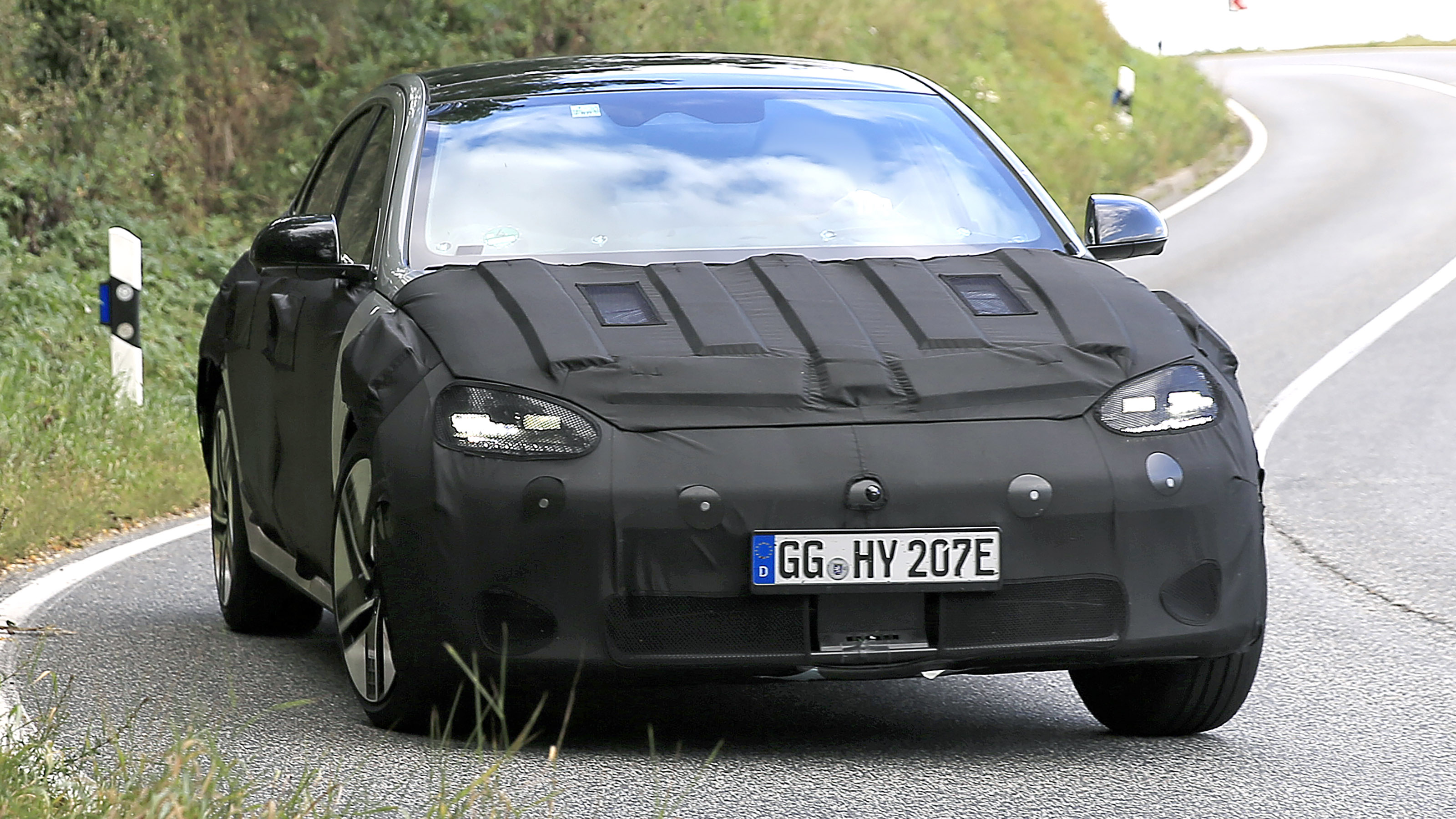 Hyundai Ioniq 6 spied testing