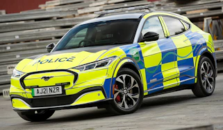 Ford Mustang Mach-E police-car concept