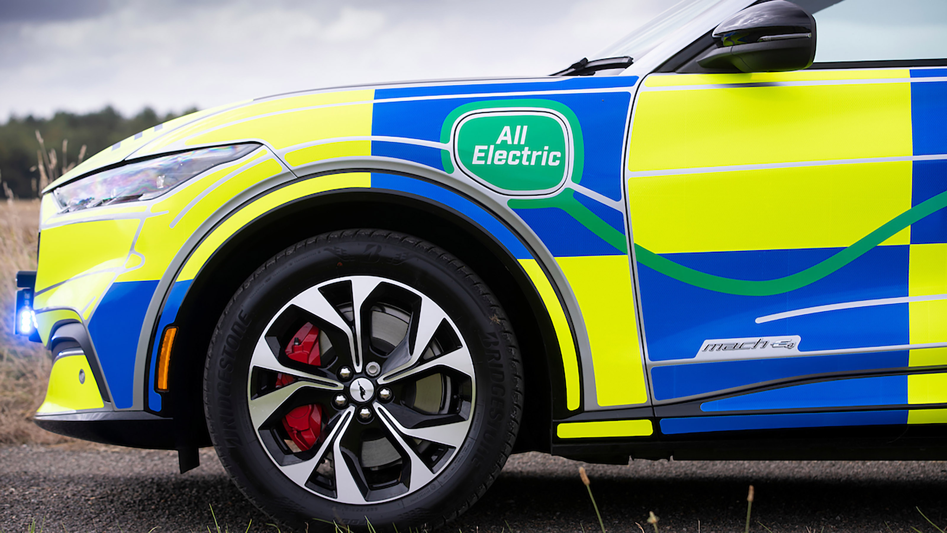 Ford Mustang Mach-E police-car concept
