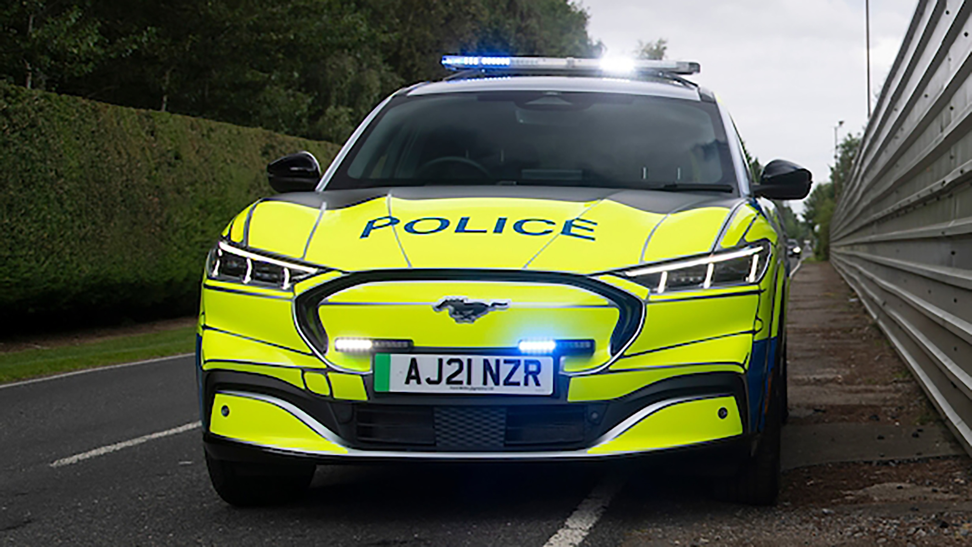 Ford Mustang Mach-E police-car concept