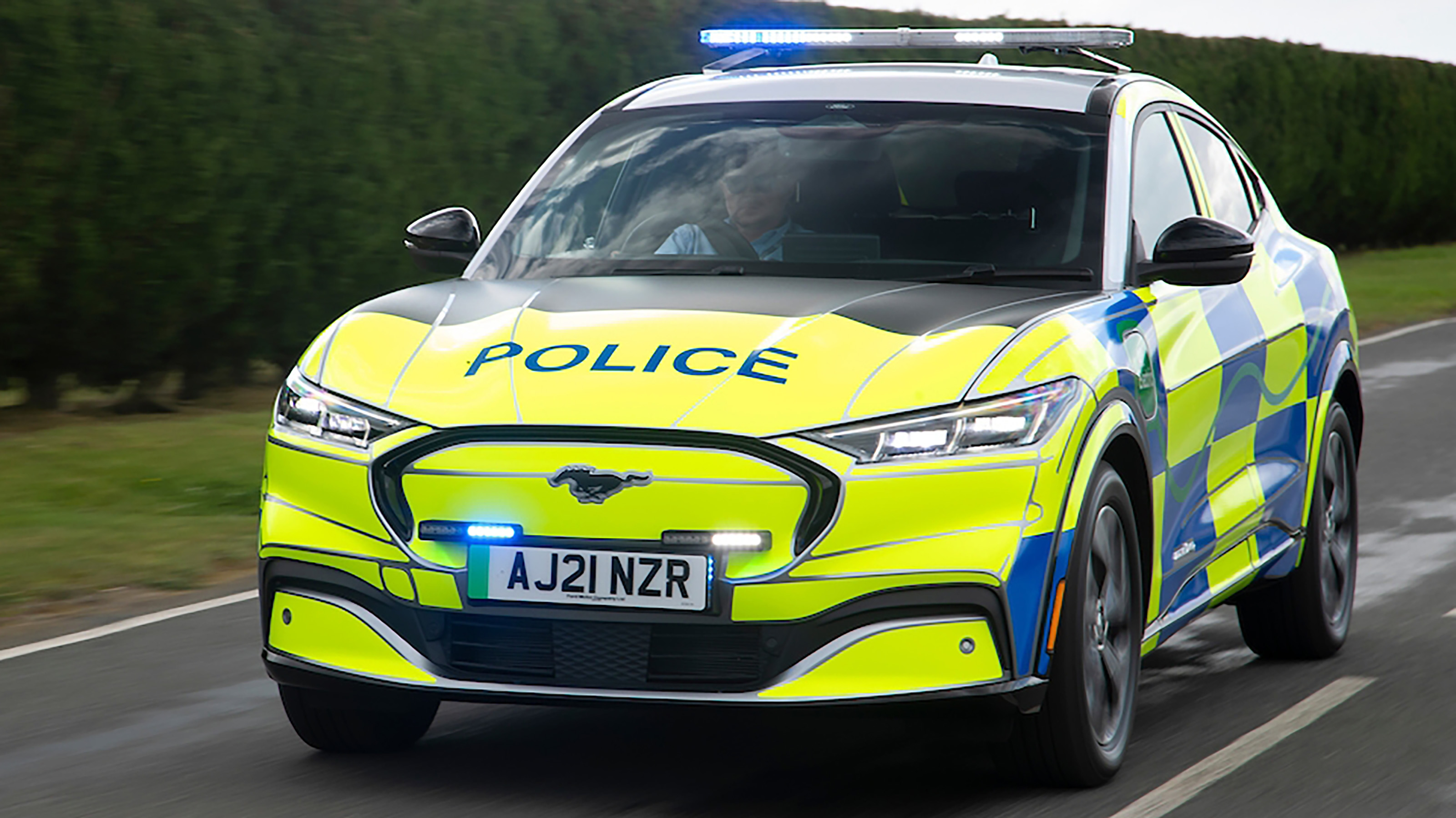 Ford Mustang Mach-E police-car concept