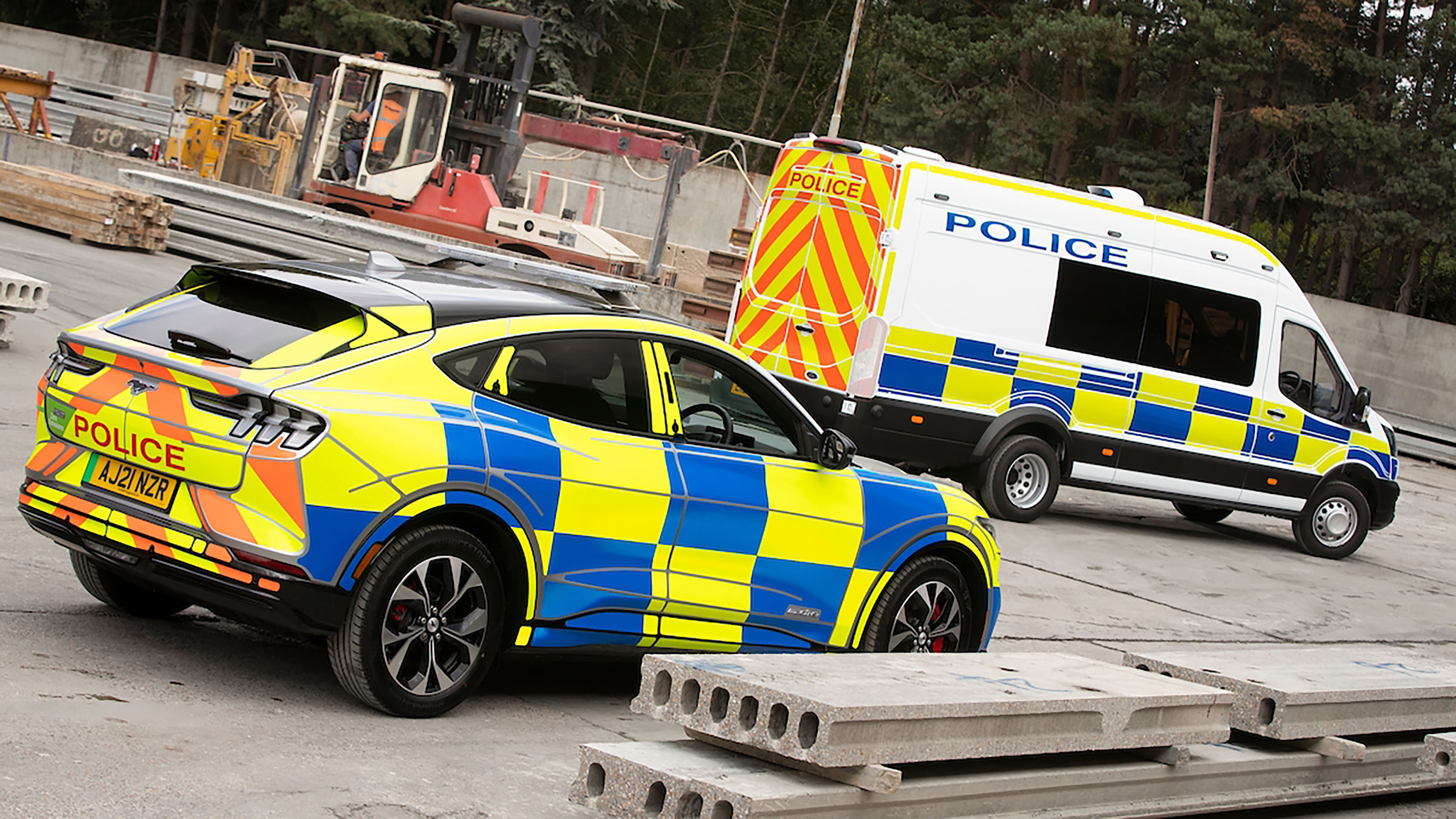 Ford Mustang Mach-E police-car concept