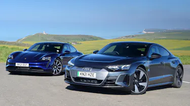 Audi e-tron GT vs Porsche Taycan