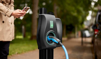 Connected Kerb on-street charging points