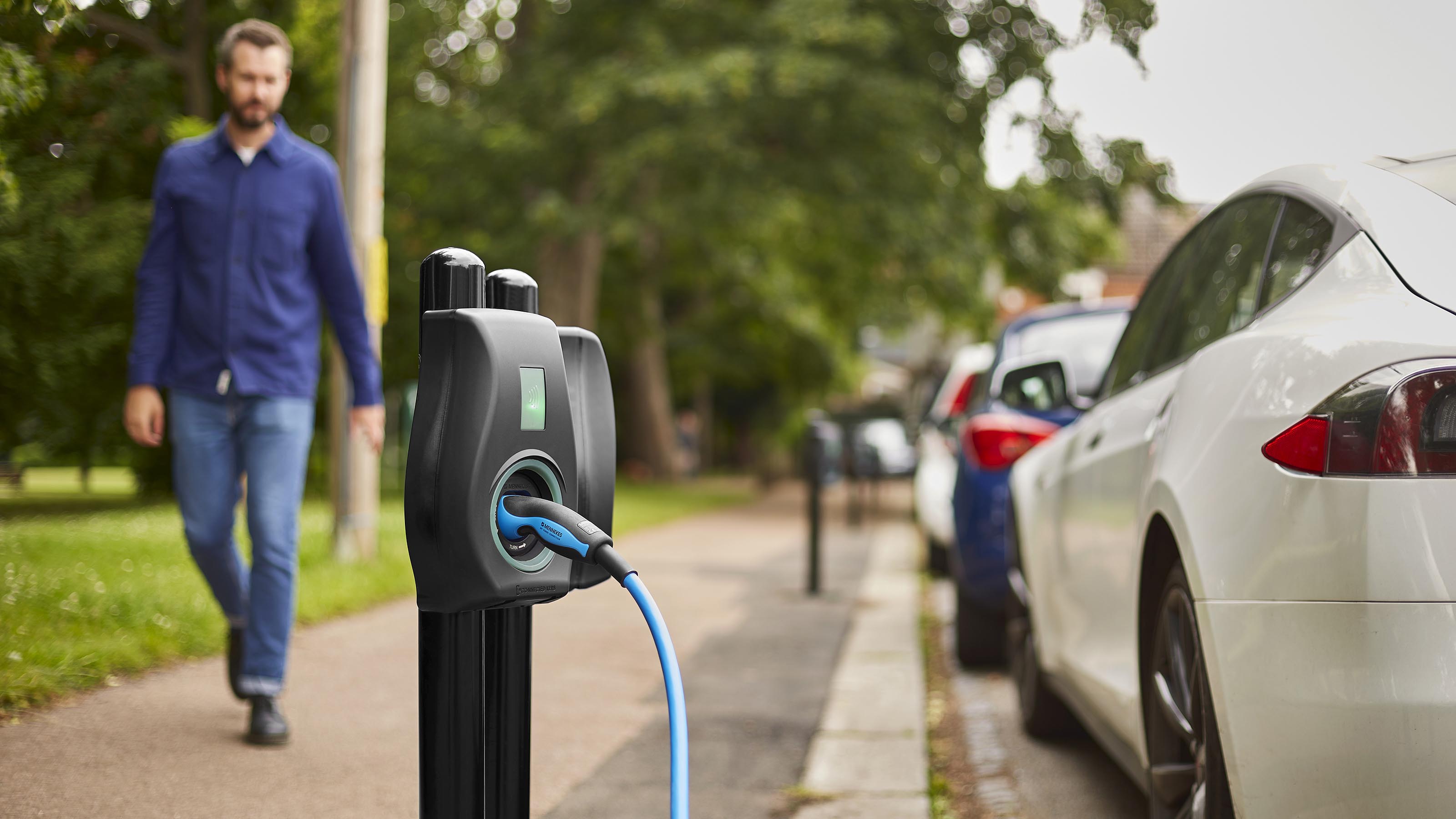 Connected Kerb on-street charging points