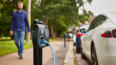 Connected Kerb on-street charging points