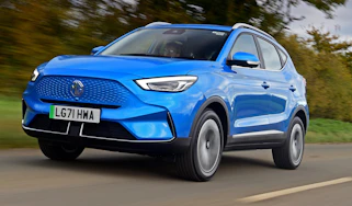MG ZS EV - front tracking