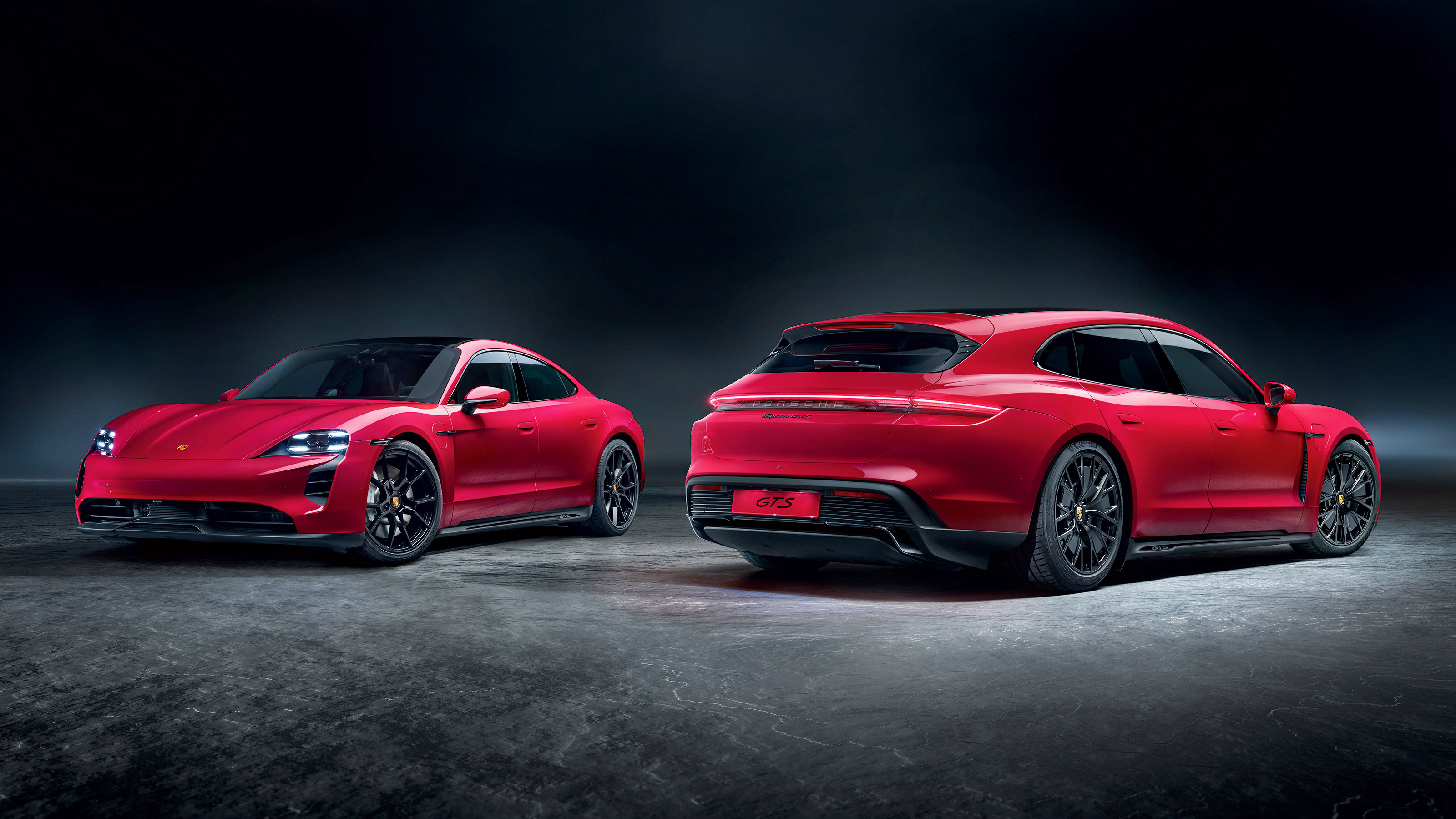 Porsche Taycan GTS and Taycan Sport Turismo estate