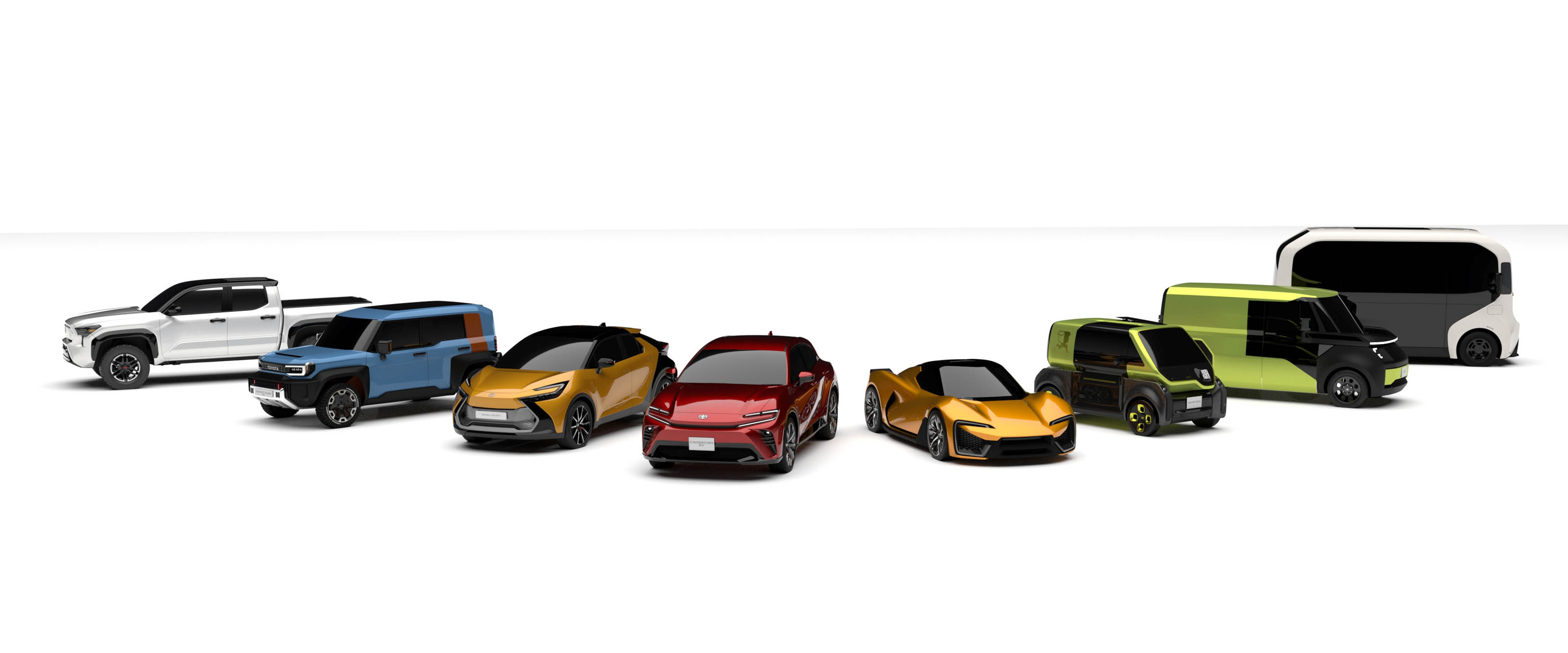 Toyota future electric cars