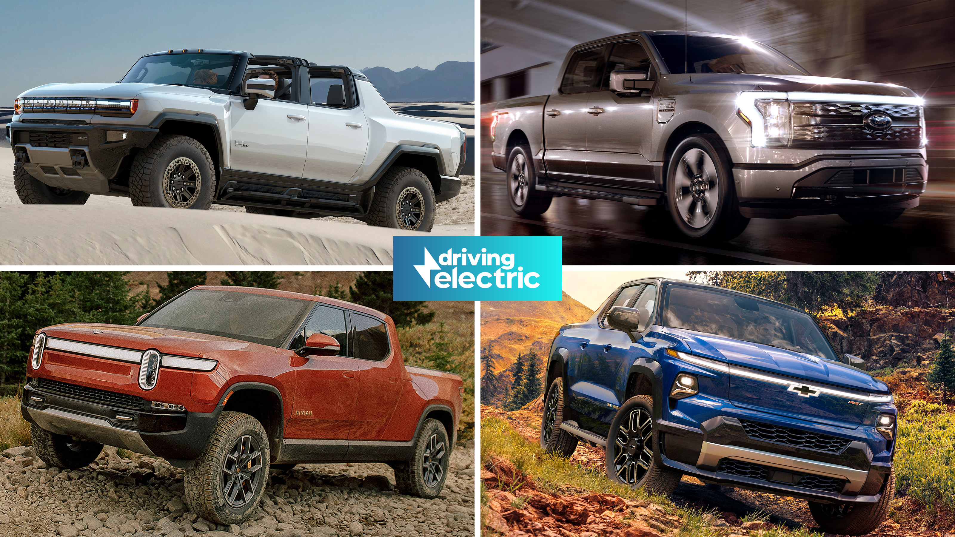 Electric pickup truck comparison