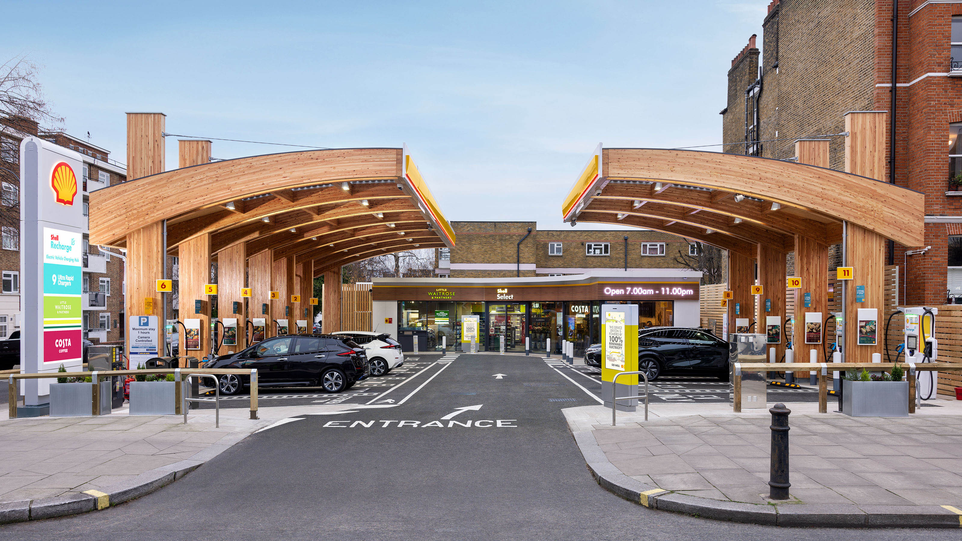 Shell Fulham charging hub