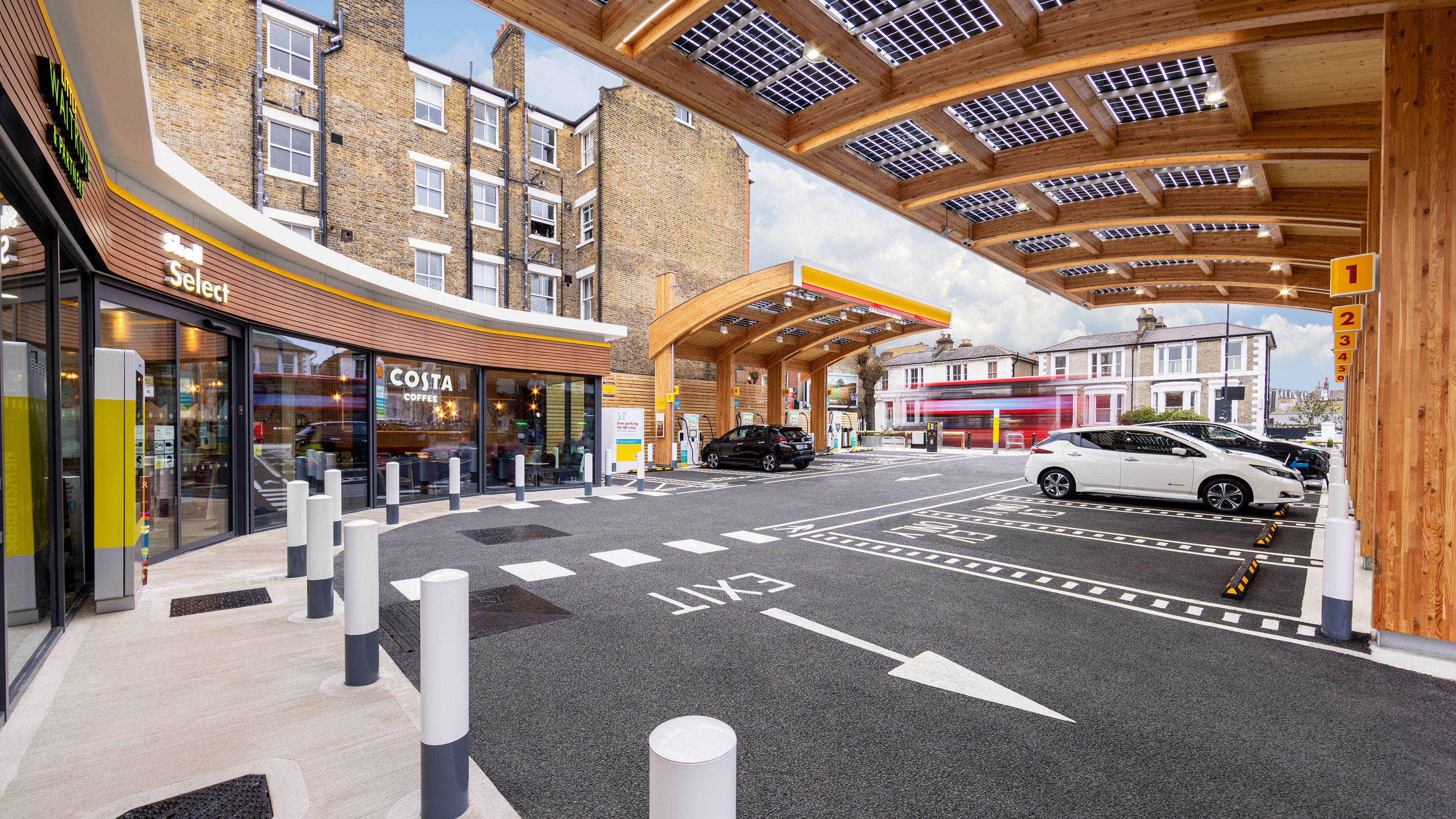 Shell Fulham charging hub