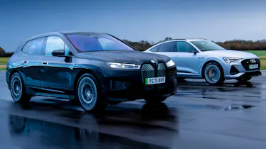 BMW iX vs Audi e-tron