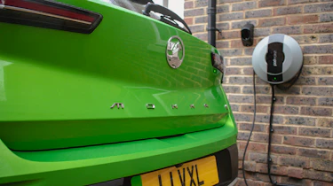 Vauxhall Mokka-e charging