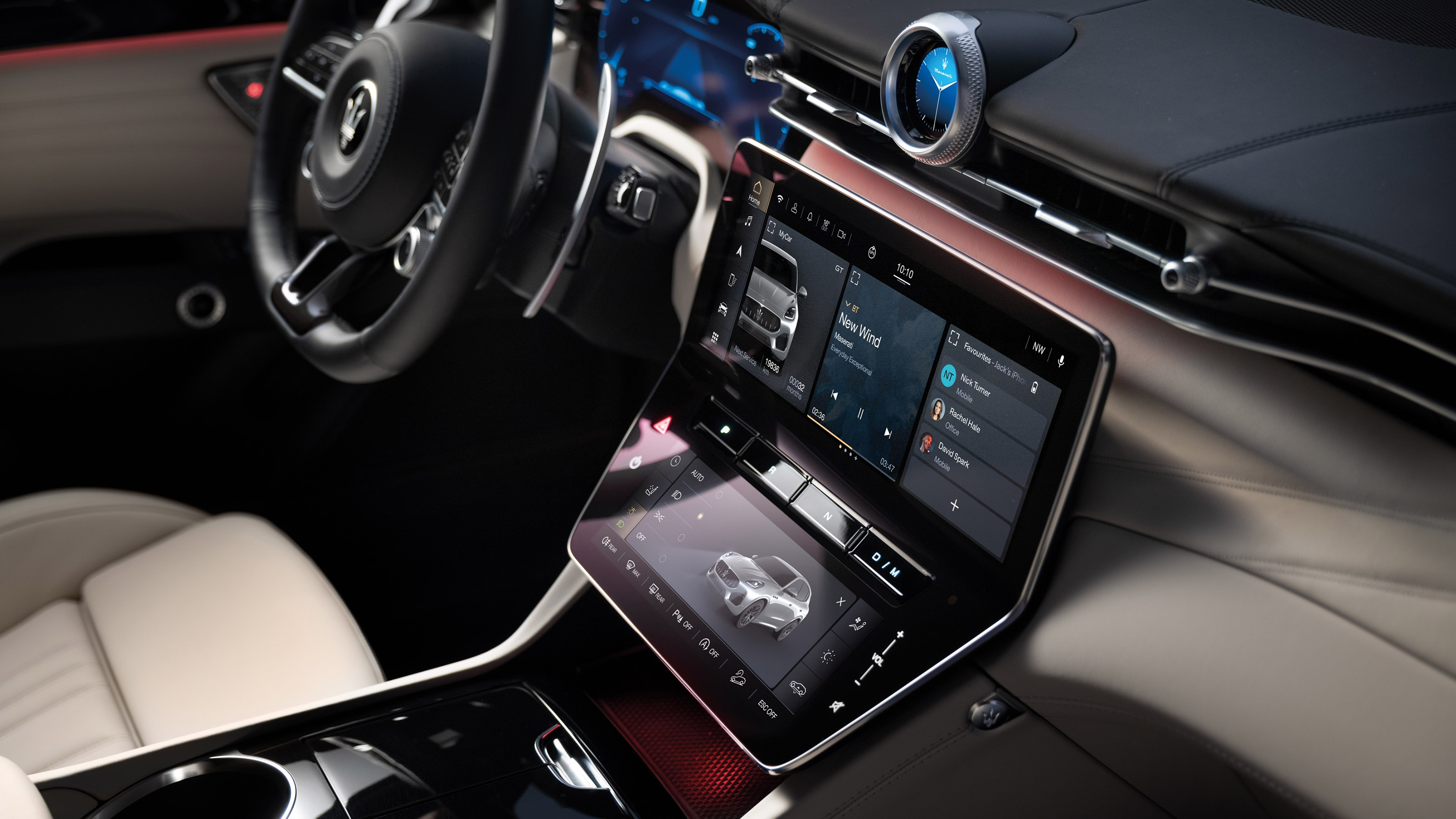 Maserati Grecale interior