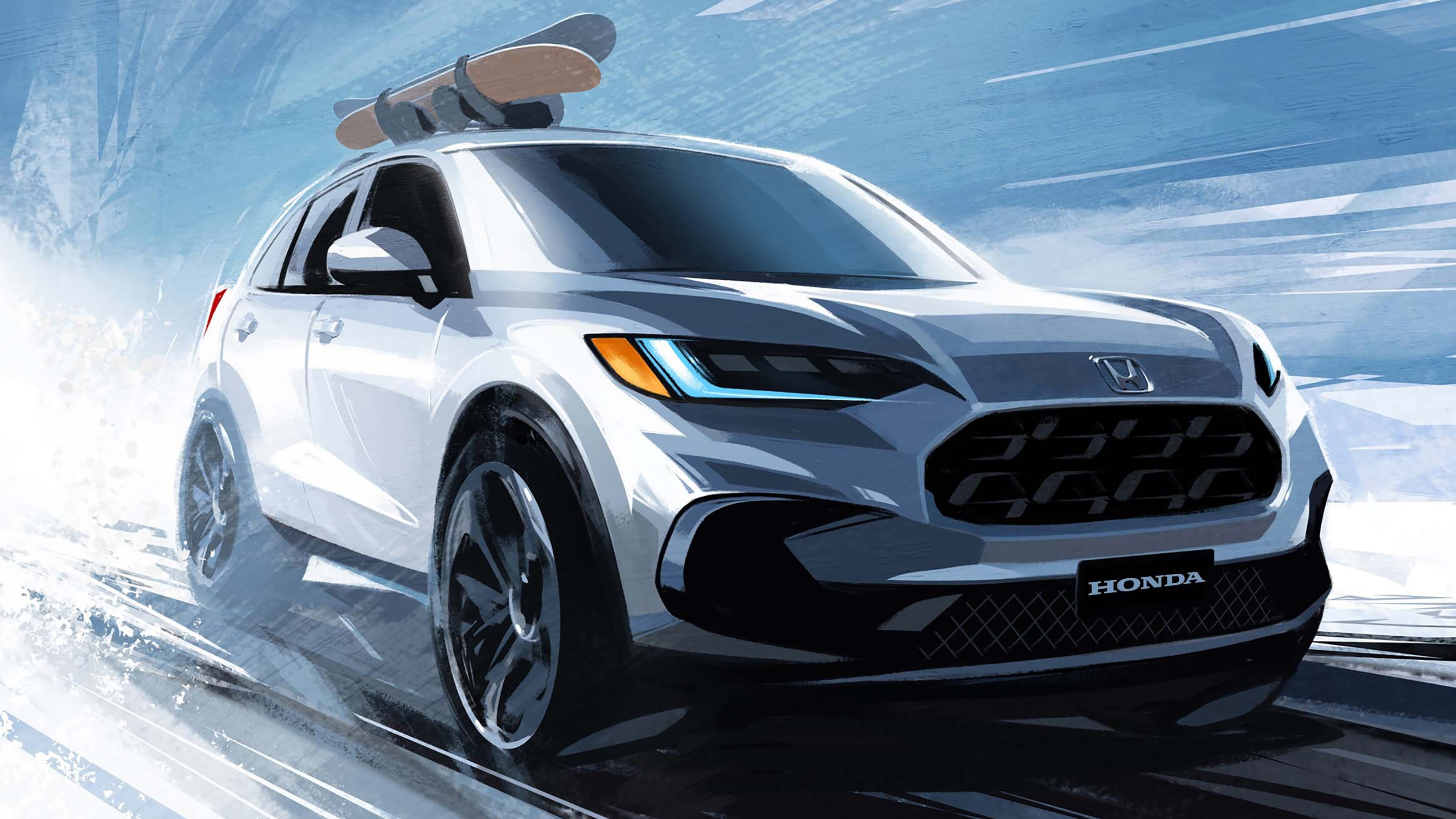 New Honda hybrid SUV