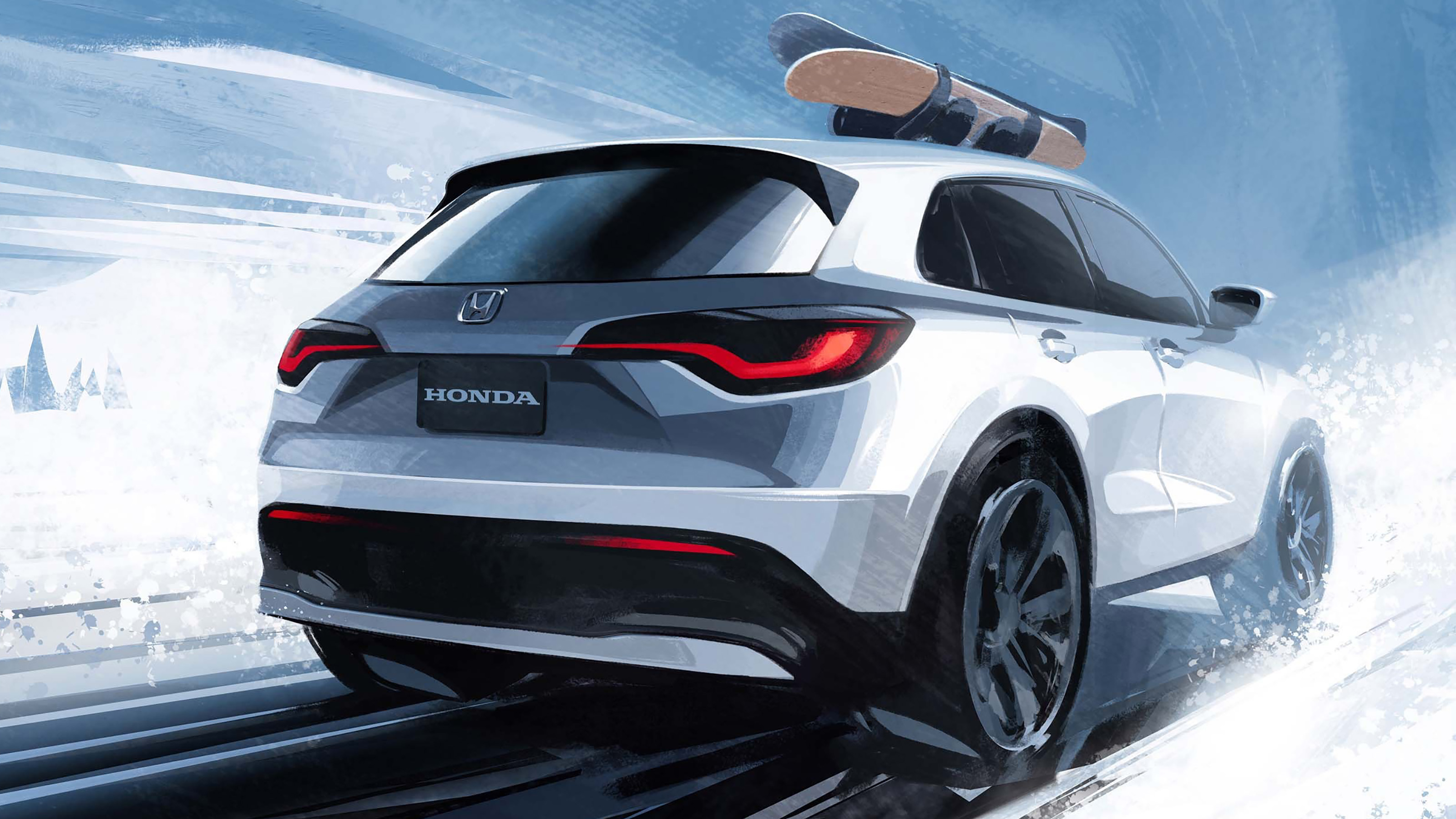 New Honda hybrid SUV