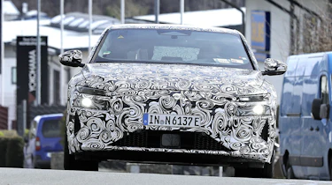Audi A6 e-tron spy shots