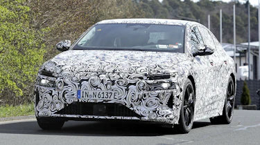 Audi A6 e-tron spy shots