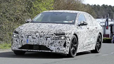 Audi A6 e-tron spy shots
