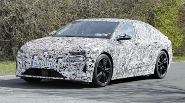 Audi A6 e-tron spy shots