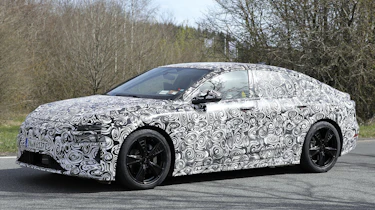 Audi A6 e-tron spy shots