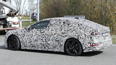 Audi A6 e-tron spy shots