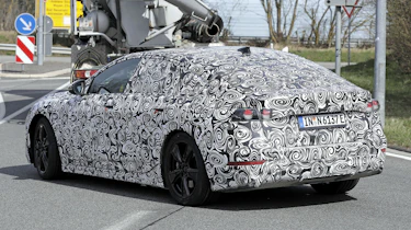Audi A6 e-tron spy shots