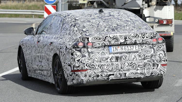 Audi A6 e-tron spy shots